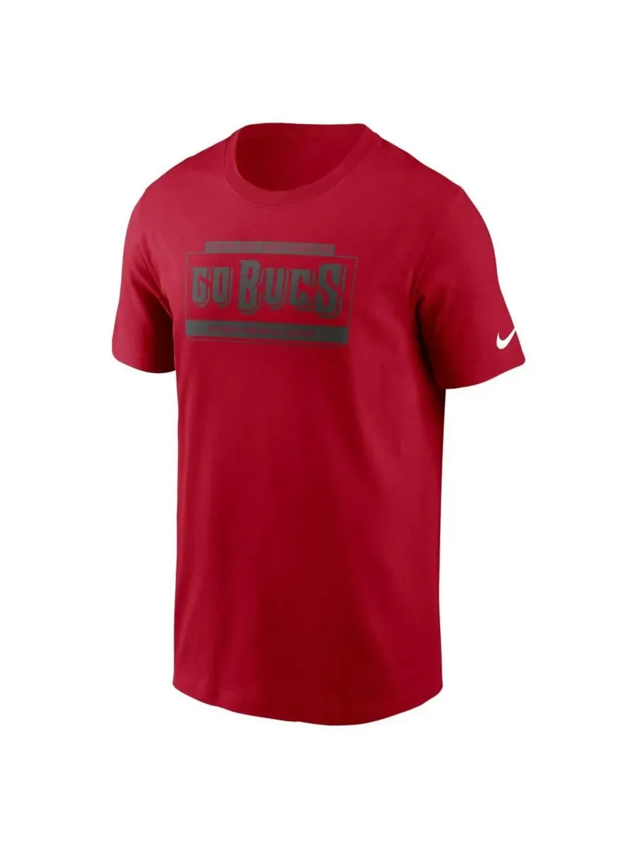 Nike Мужская красная футболка Tampa Bay Buccaneers Primetime Local Essential — изображение 3 из 3, красный
