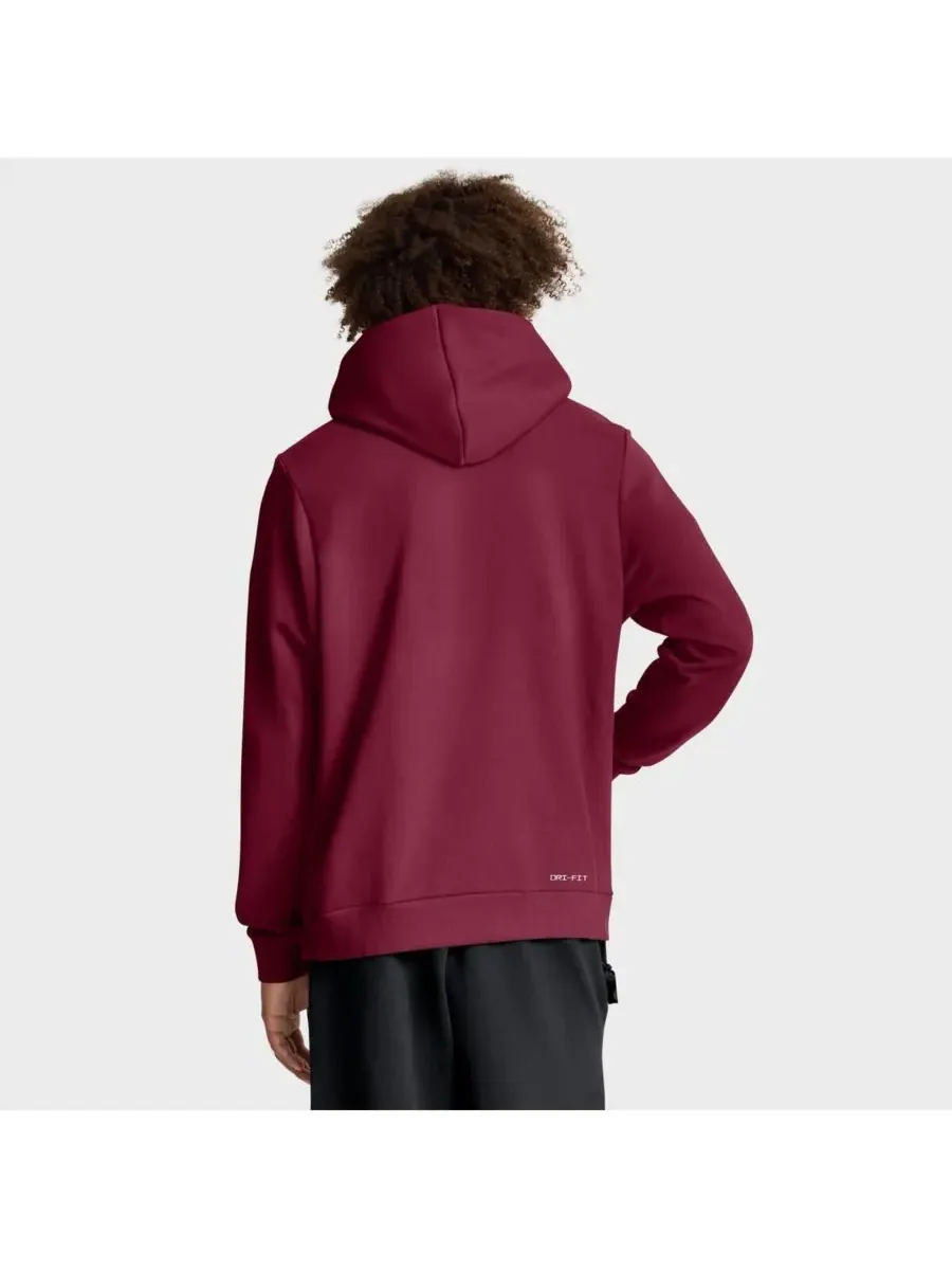 Мужская толстовка Garnet Florida State Seminoles 2025 Sideline Standard Issue Dri-FIT Nike — изображение 2 из 5, гранат