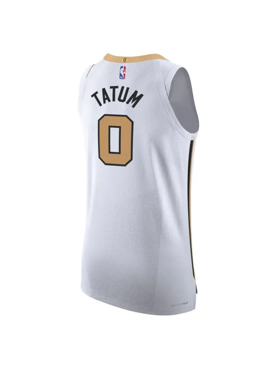 Nike Мужская и женская белая майка Джейсона Тейтума, Boston Celtics, сезон 2025/26, City Edition — изображение 3 из 3, белый