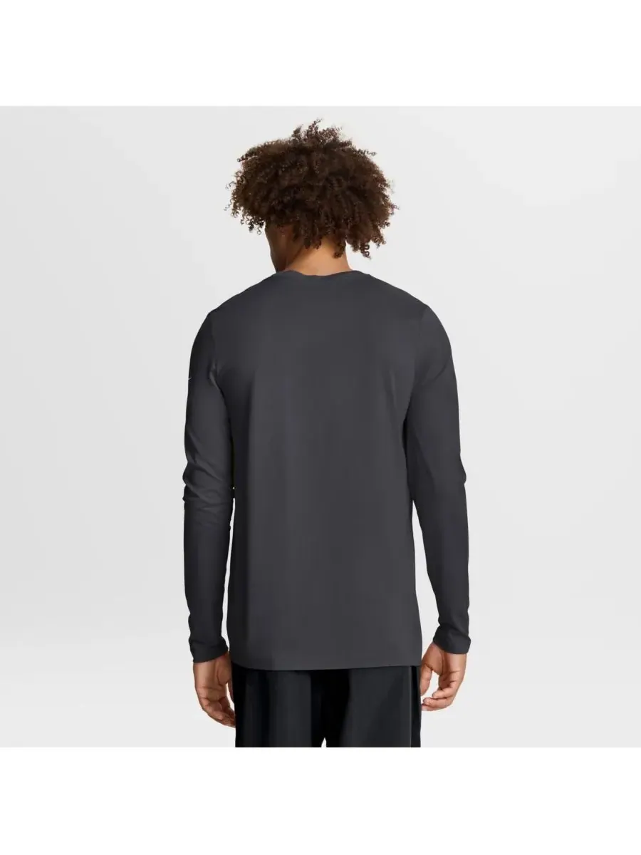 Nike Мужская футболка с длинным рукавом "Los Angeles Chargers Primetime Legend Icon Performance" — изображение 2 из 5, серый