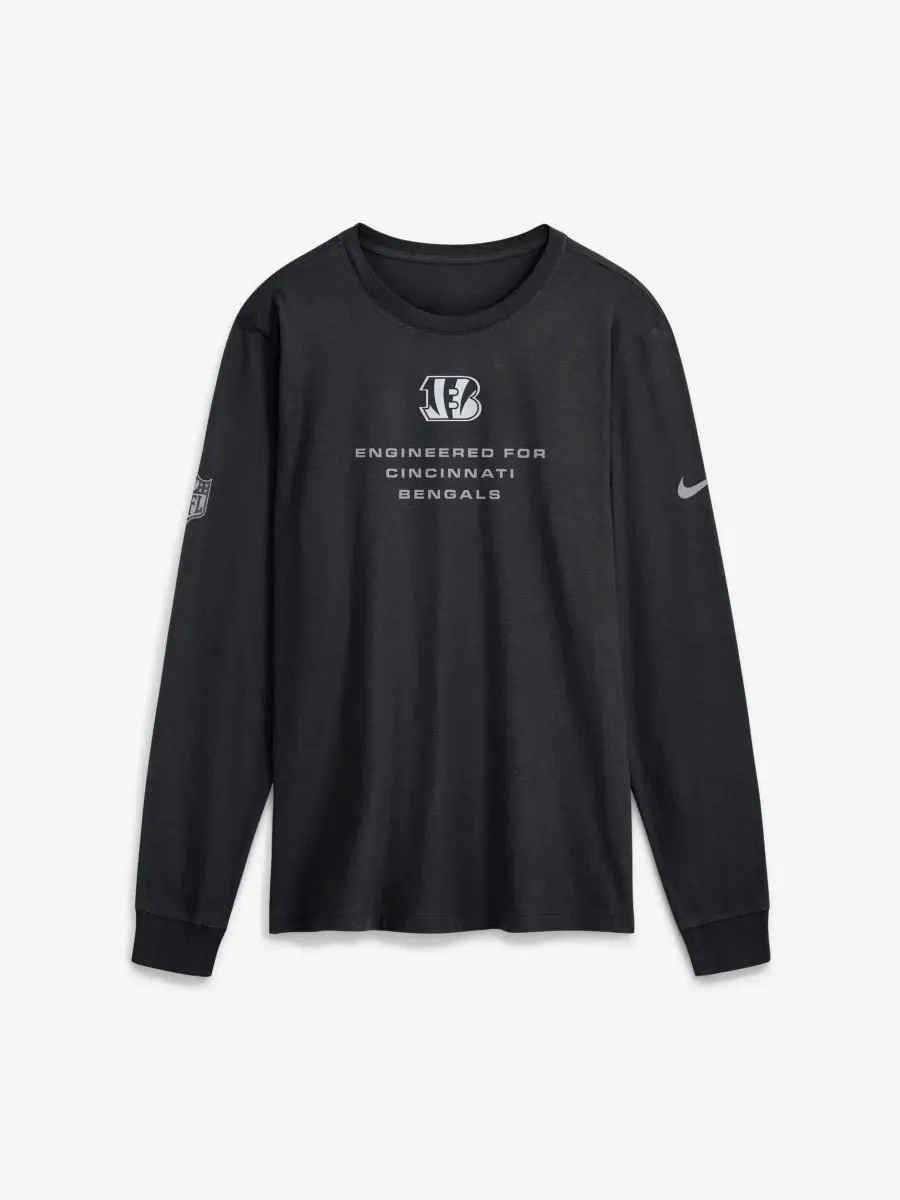 Футболка с длинным рукавом Nike Black — изображение 1 из 2, черный