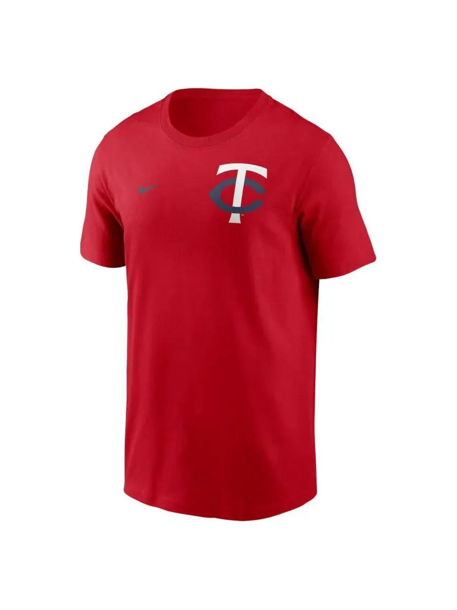 Nike Мужская красная футболка Minnesota Twins — изображение 3 из 3, красный