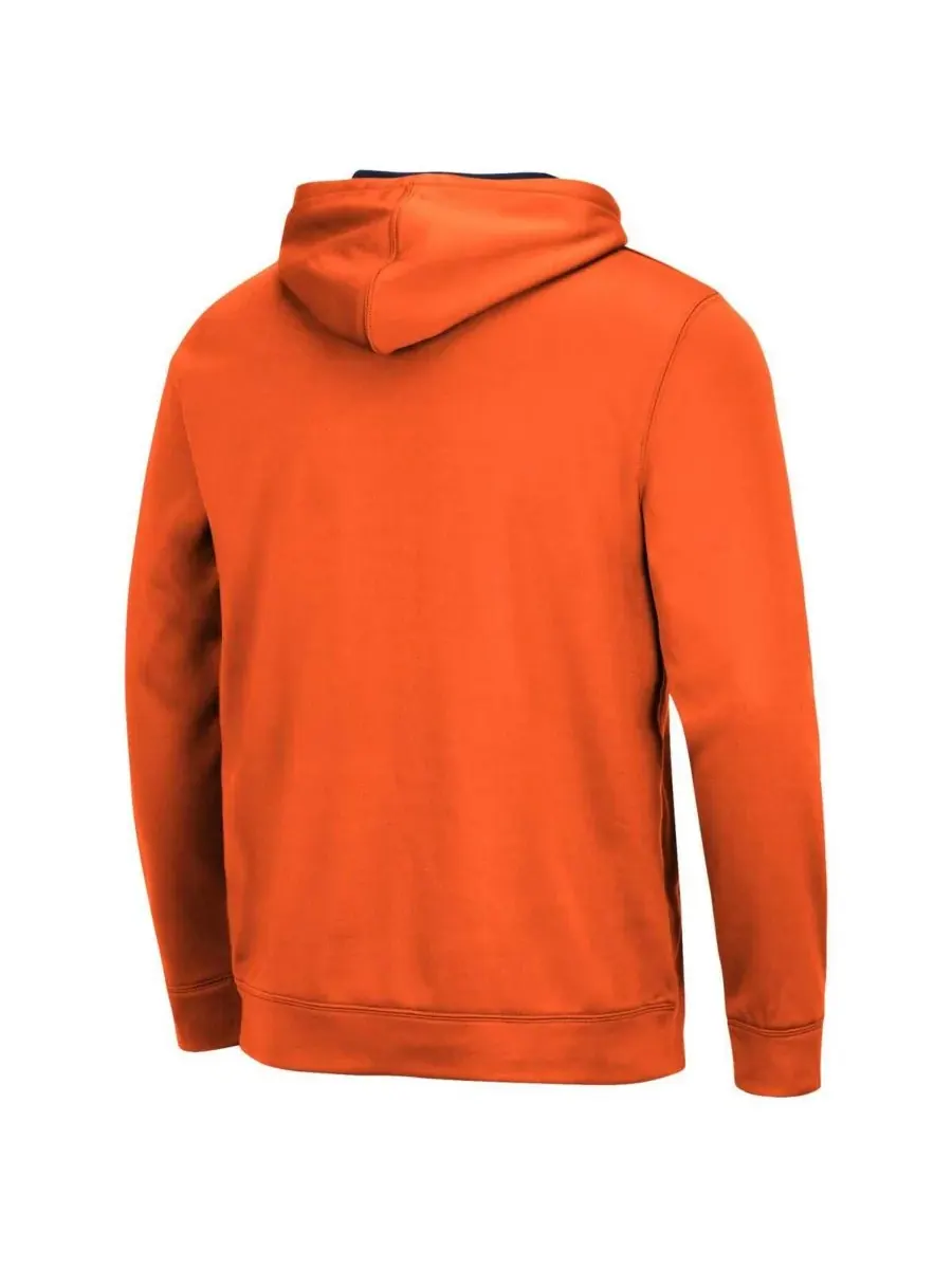 Colosseum Мужская толстовка с капюшоном Syracuse Orange Resistance — изображение 3 из 5, оранжевый