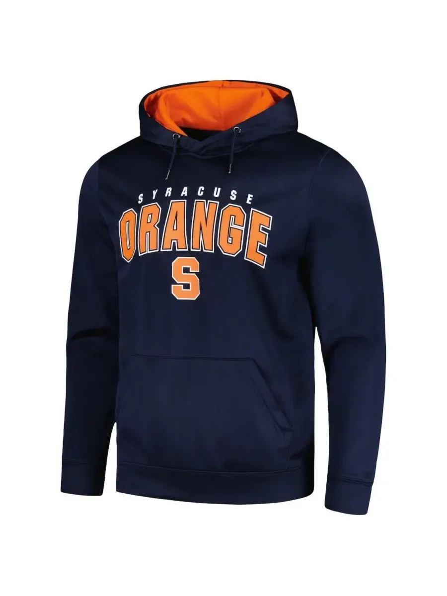 Colosseum Мужская толстовка с капюшоном Syracuse Orange Resistance — изображение 4 из 5, оранжевый