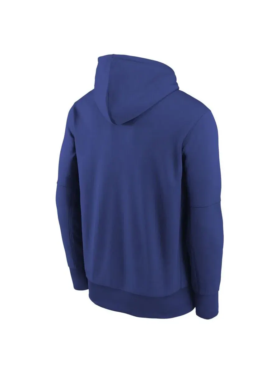 Толстовка Big Boys and Girls Royal New York Mets Authentic Collection Therma-FIT Nike — изображение 3 из 3, королевский