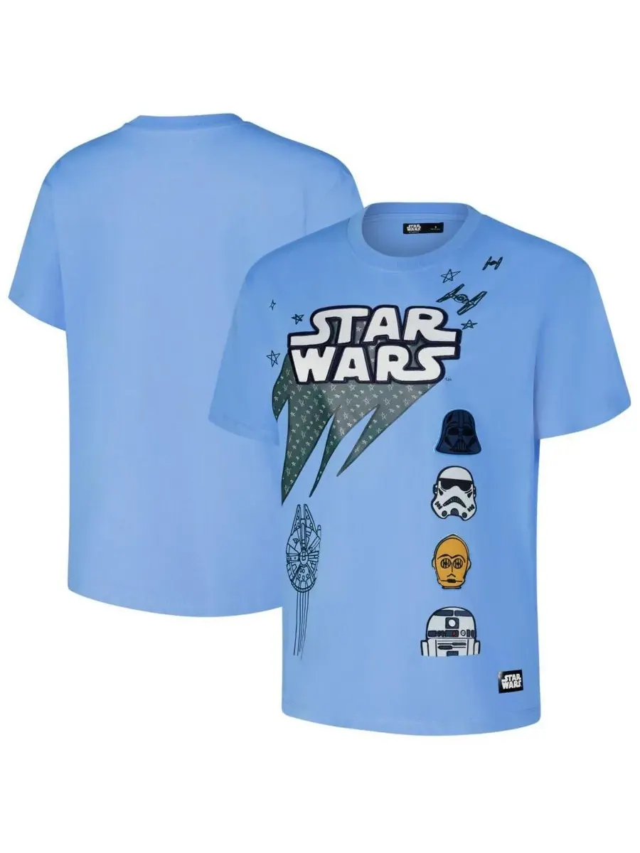 Freeze Max Женская синяя футболка Star Wars Boyfriend