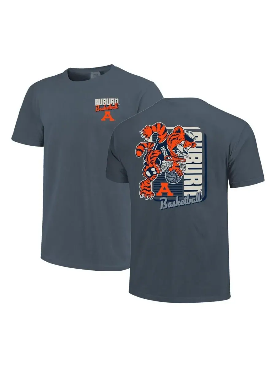 Image One Мужская темно-синяя футболка с изображением талисмана команды Auburn Tigers Comfort — изображение 1 из 3