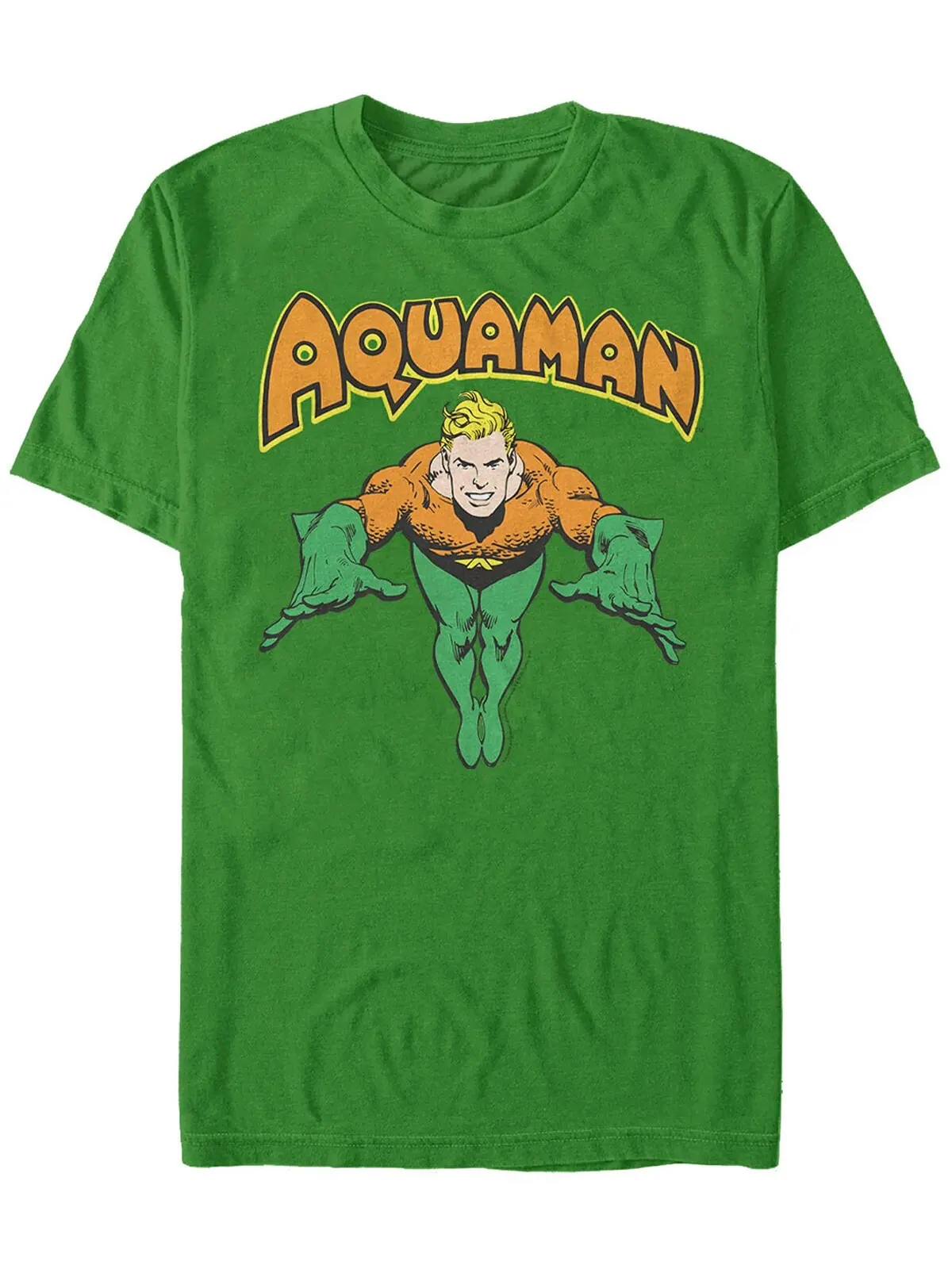 Мужская футболка с коротким рукавом dc aquaman dive Fifth Sun