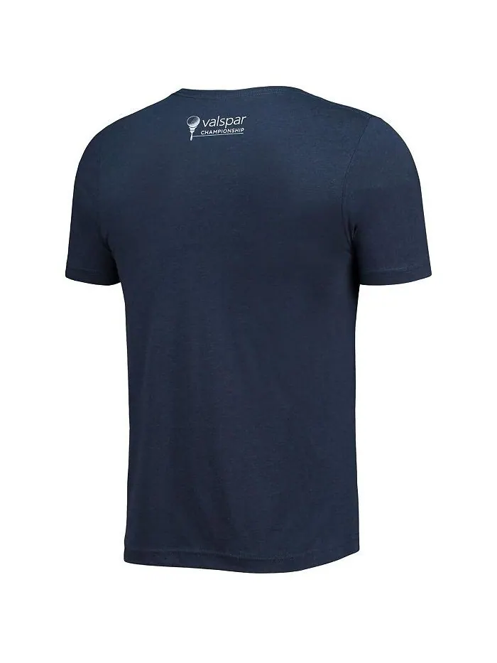 Мужская темно-синяя футболка Valspar Championship Snake Tri-Blend Ahead — изображение 3 из 3, темно-синий