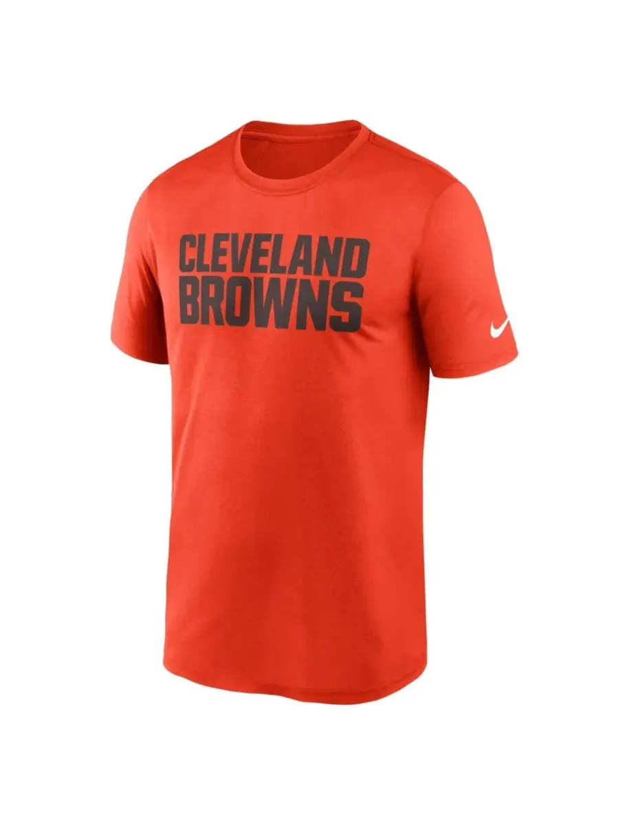 Футболка с технологией Dri-FIT Primetime Legend Wordmark Nike — изображение 2 из 3, оранжевый