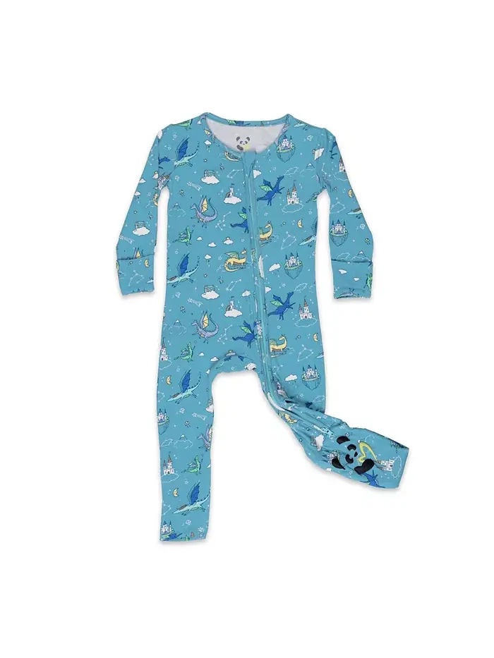 Детский комбинезон Baby Dragon Dreams с отстегивающимися пинетками для мальчиков Bellabu Bear
