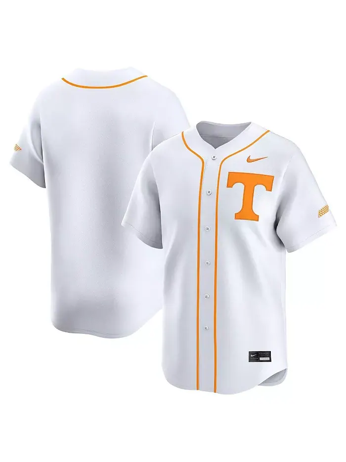 Мужская белая бейсбольная джерси Tennessee Volunteers College Limited Nike — изображение 1 из 3