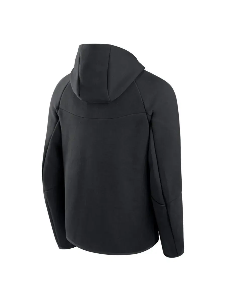 Худи-ветровка с флисом Tech Fleece, полносью застегивающаяся, с капюшоном, модель Windrunner Nike — изображение 3 из 3