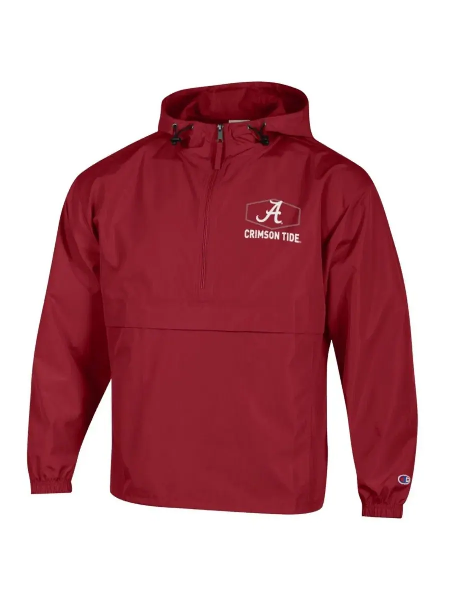 Куртка с капюшоном на молнии Champion Alabama Crimson Tide — изображение 2 из 3, красный