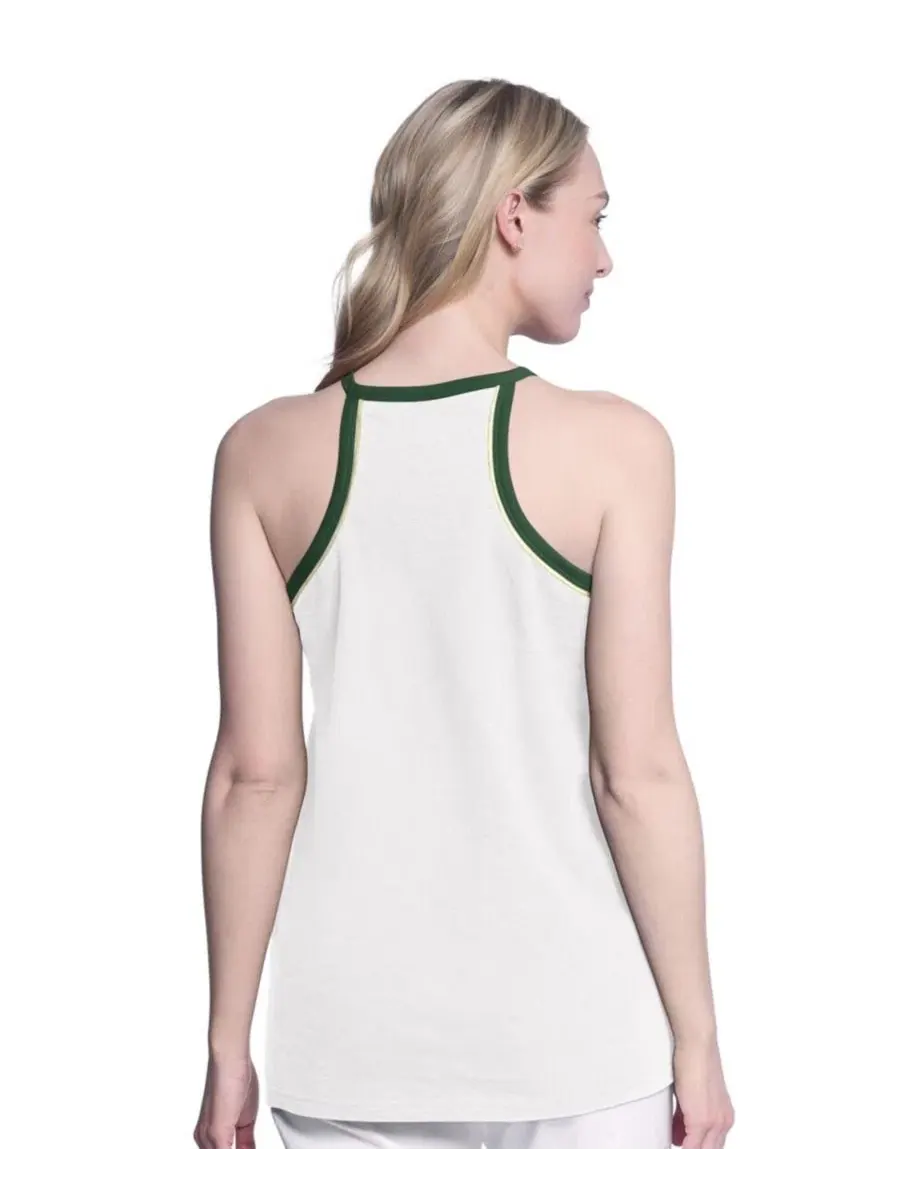 Женская майка-борцовка без рукавов с принтом Curveball Racerback Scoop Neck Slub Tank Top G-III — изображение 2 из 2