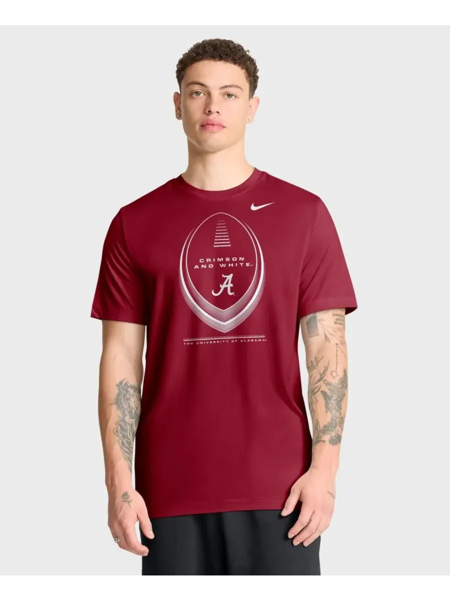 Футболка Dri-FIT с принтом Primetime Legend Football Icon Nike — изображение 1 из 5, красный