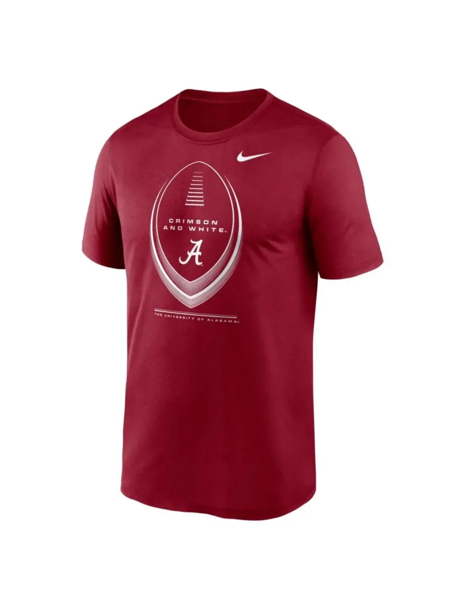 Футболка Dri-FIT с принтом Primetime Legend Football Icon Nike — изображение 2 из 5, красный