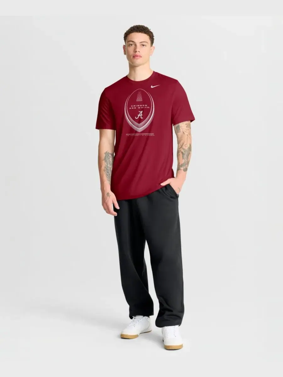Футболка Dri-FIT с принтом Primetime Legend Football Icon Nike — изображение 5 из 5, красный