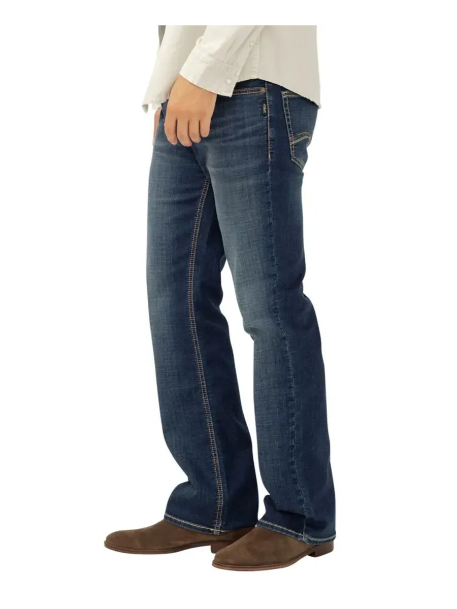 Мужские джинсы Zac Straight-Fit Stretch Denim Silver Jeans Co., Trafalgar — изображение 2 из 3