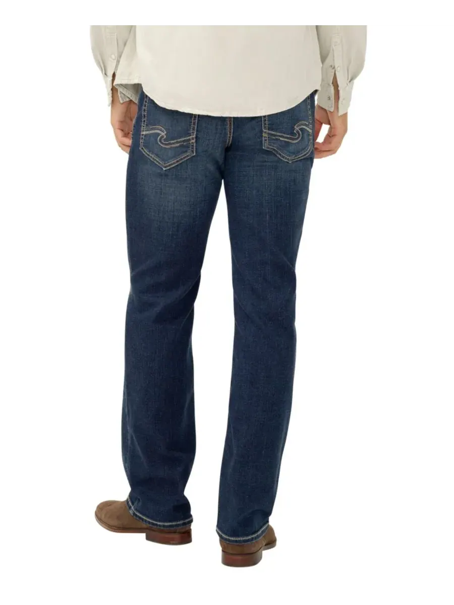 Мужские джинсы Zac Straight-Fit Stretch Denim Silver Jeans Co., Trafalgar — изображение 3 из 3