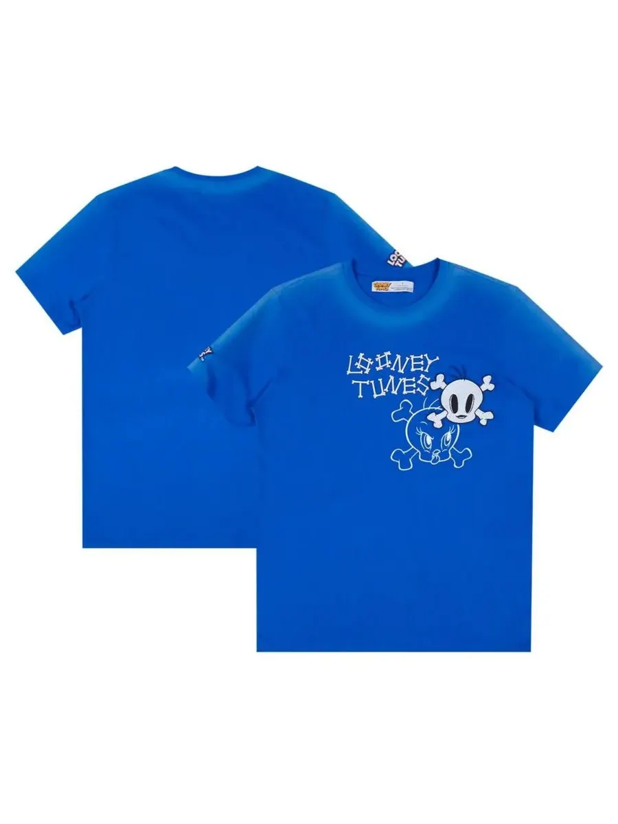 Мужская футболка Royal Looney Tunes Tweet Bones Freeze Max — изображение 1 из 3, королевский