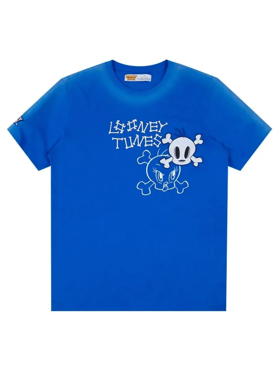 Мужская футболка Royal Looney Tunes Tweet Bones Freeze Max — изображение 2 из 3, королевский