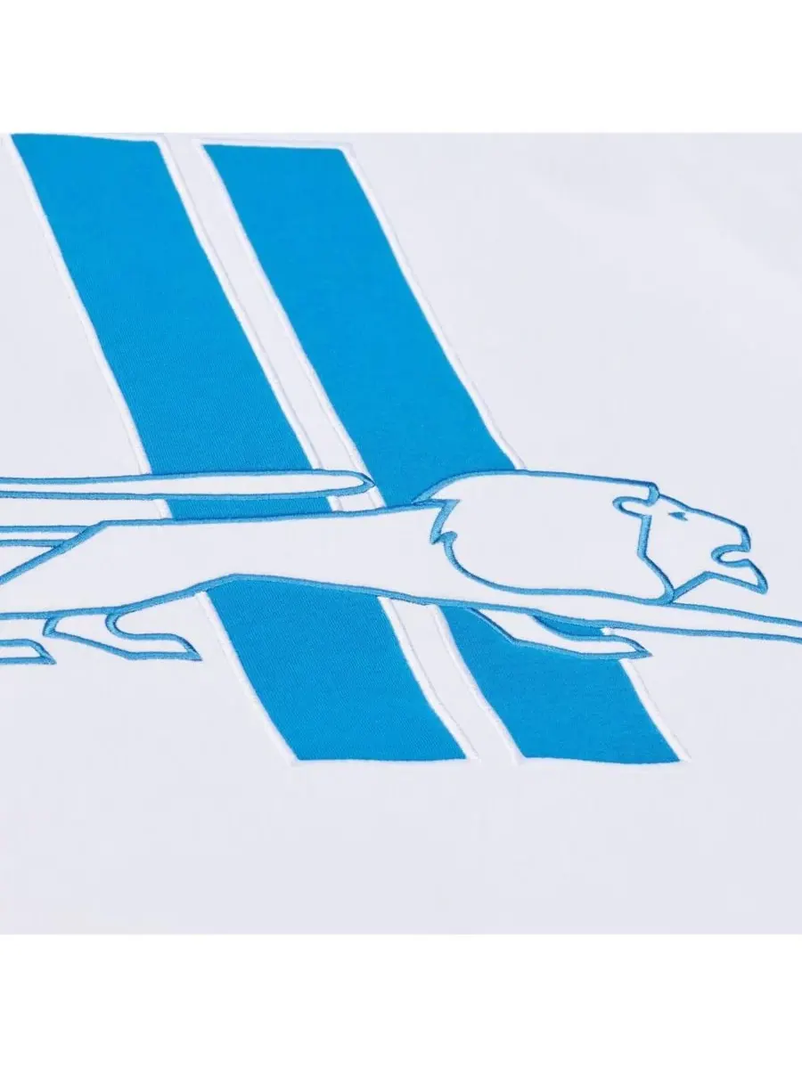 Мужская белая толстовка Detroit Lions из арктического флиса Mitchell & Ness — изображение 4 из 5, белый