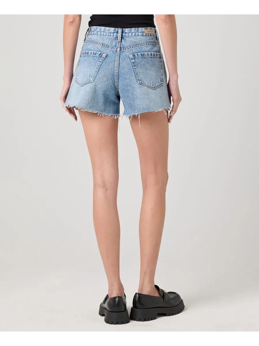 Женские шорты The Barrow Fray Hem High-Rise Shorts Blank Nyc — изображение 4 из 4