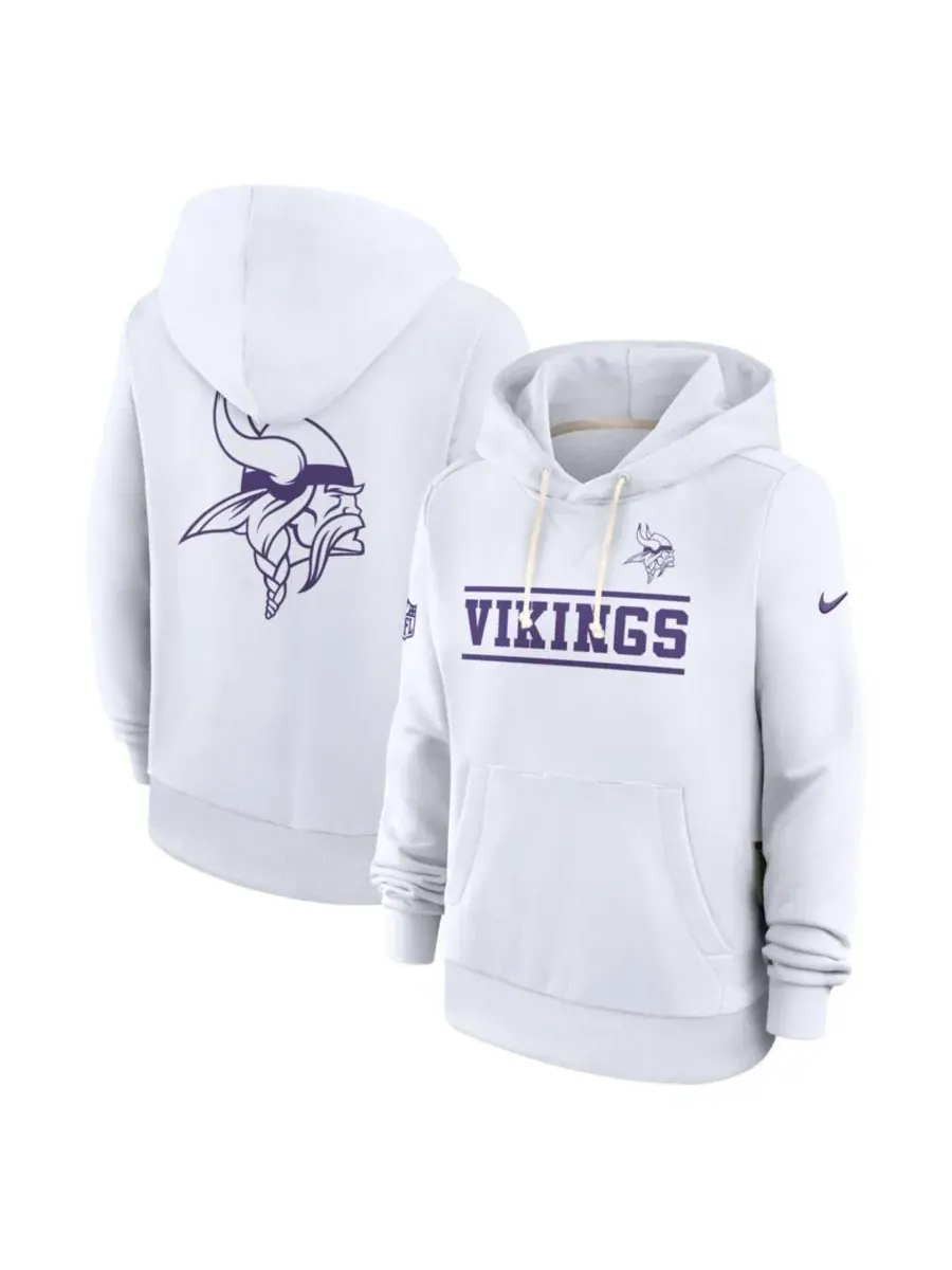 Худи женское с длинным рукавом с принтом Minnesota Vikings Alt Sideline Standard Issue Dri-FIT Nike — изображение 1 из 4