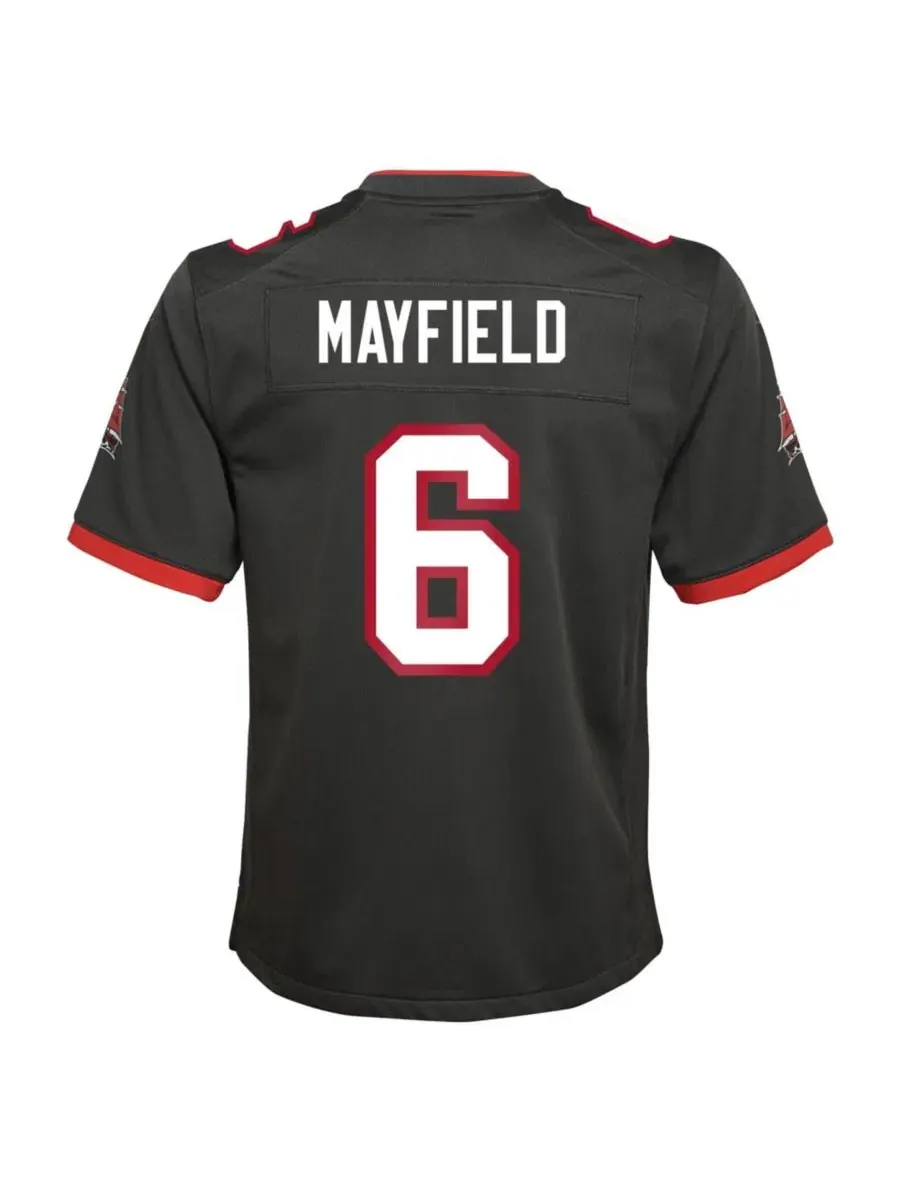 Игровая футболка Baker Mayfield Tampa Bay Buccaneers Nike — изображение 2 из 3, серебристый