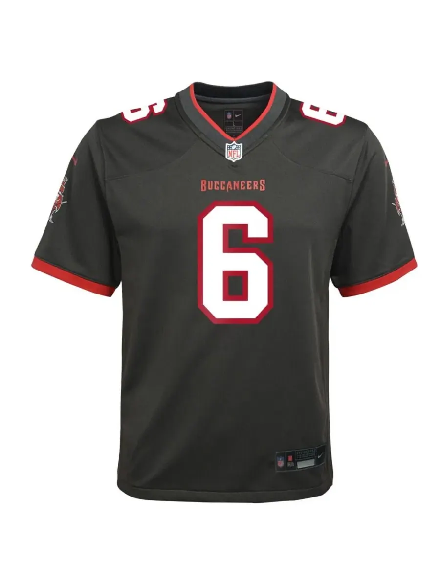 Игровая футболка Baker Mayfield Tampa Bay Buccaneers Nike — изображение 3 из 3, серебристый