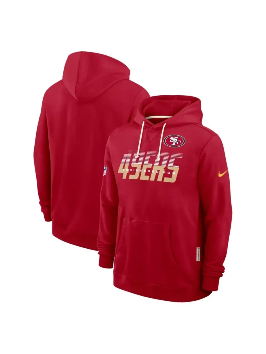 Худи с капюшоном Dri-FIT Standard Issue Nike — изображение 1 из 3, алый