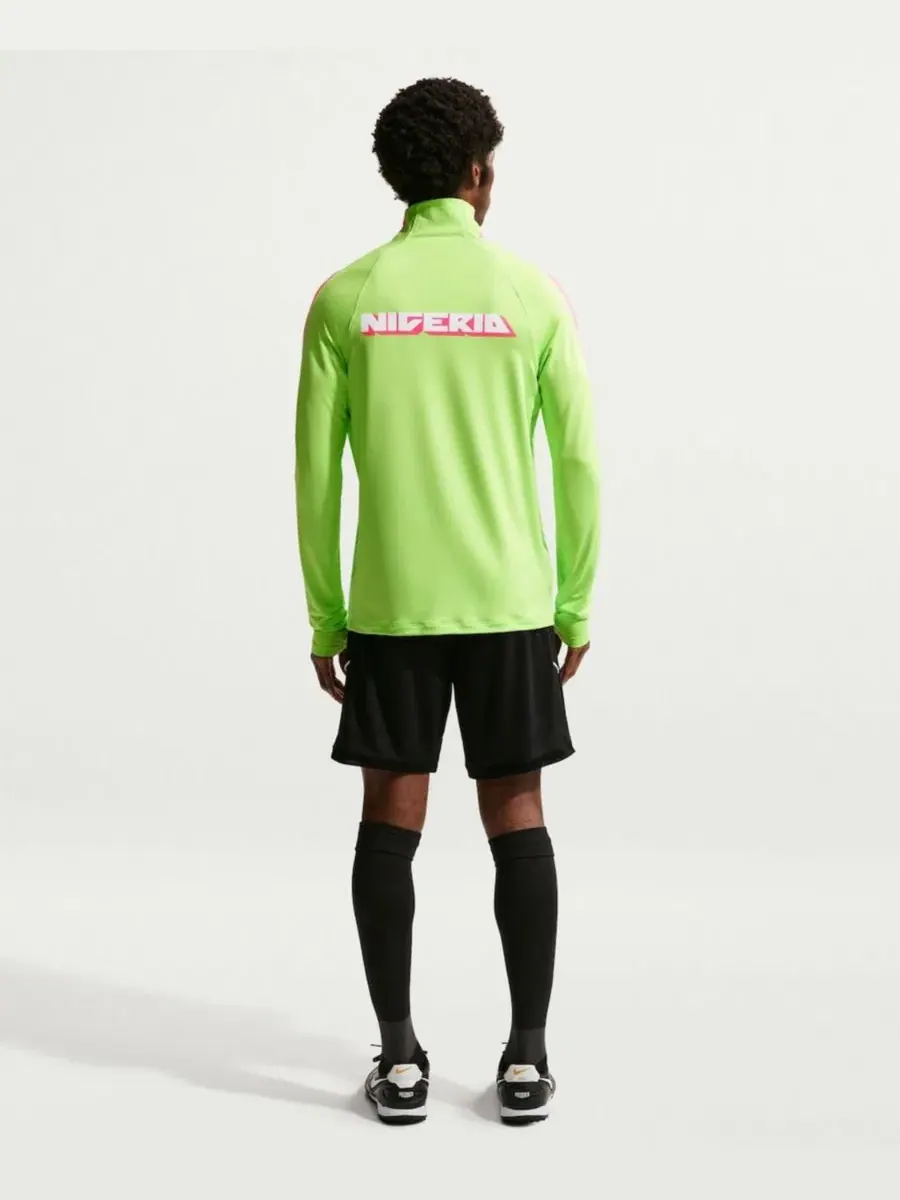 Футболка с длинным рукавом Nike Nigeria National Team 2026 Strike Dri-FIT Quarter-Zip — изображение 2 из 5, зеленый