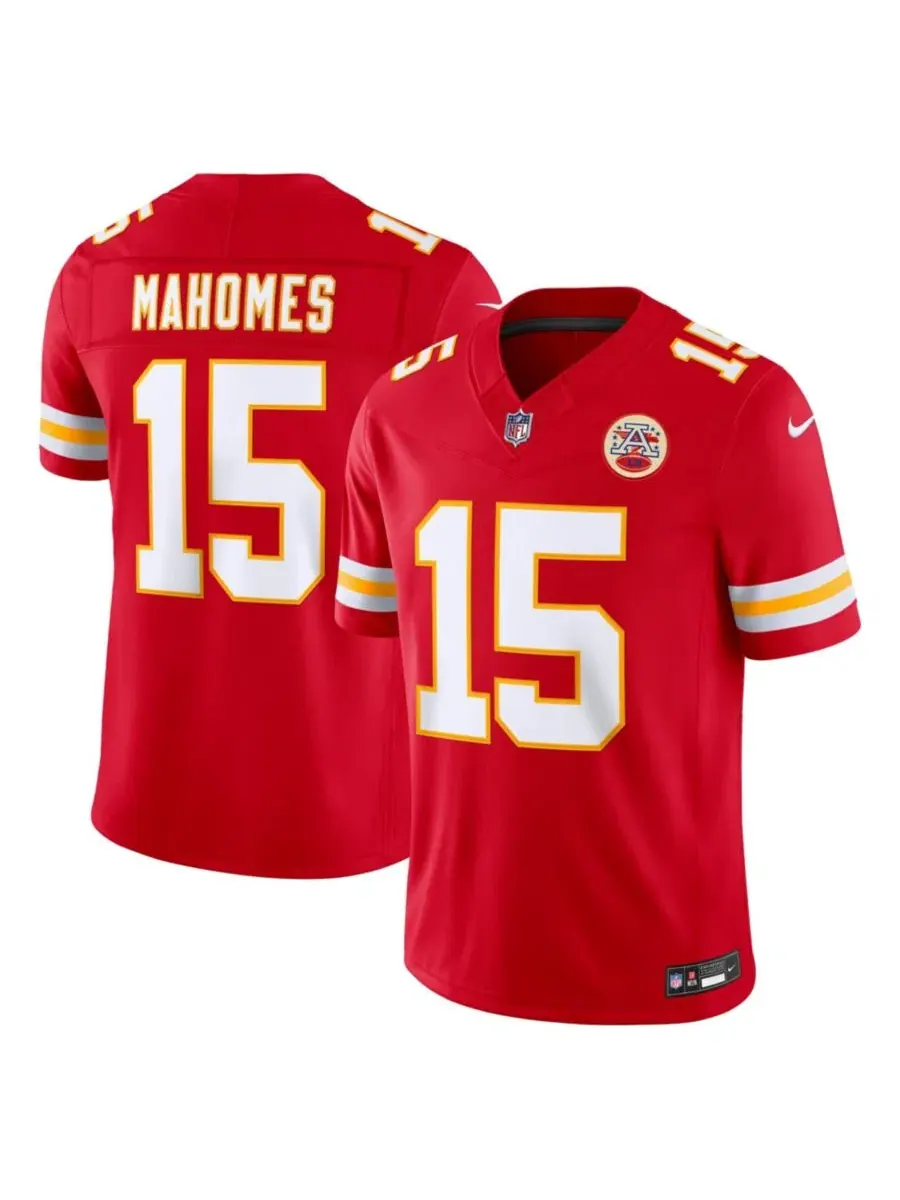 Мужская футболка Nike Kansas City Chiefs Vapor F.U.S.E. Stitched Limited Jersey — изображение 1 из 5, красный