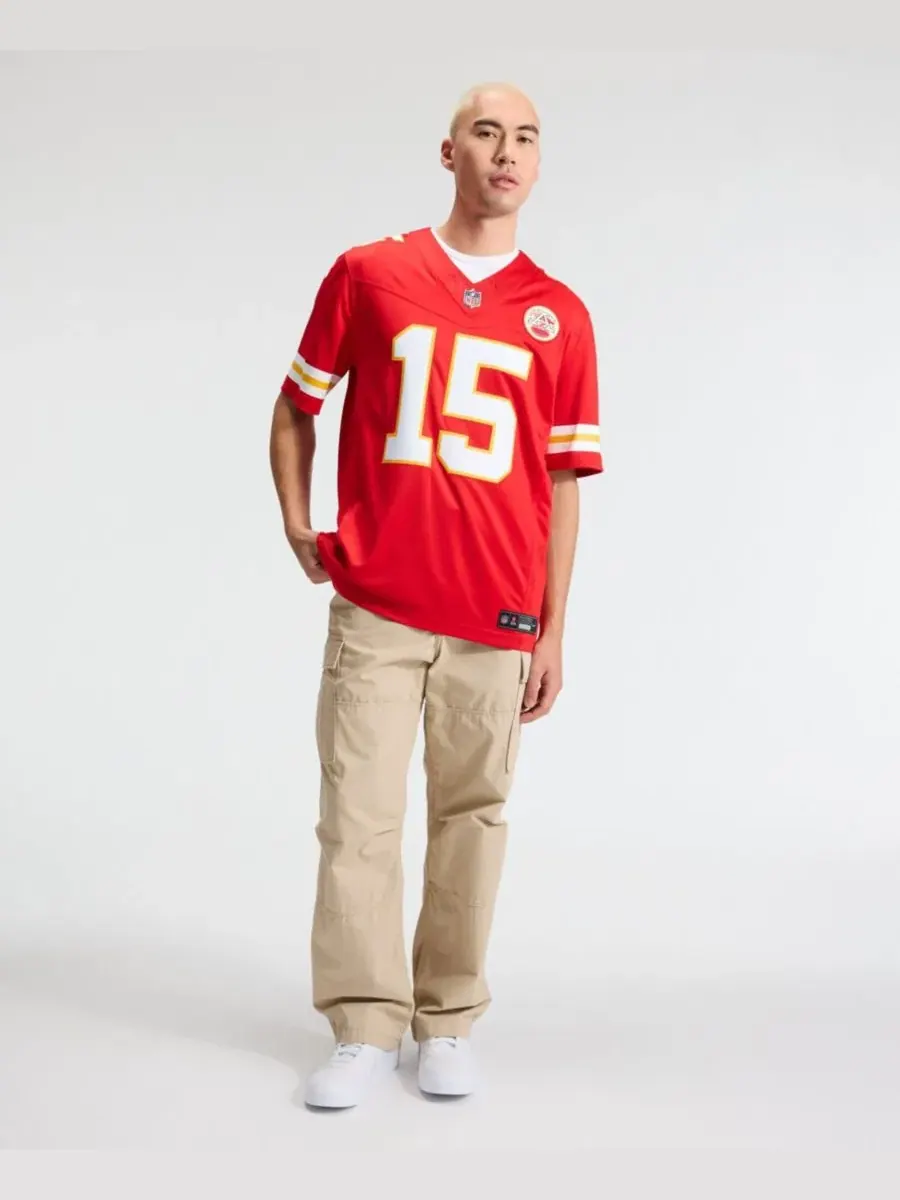 Мужская футболка Nike Kansas City Chiefs Vapor F.U.S.E. Stitched Limited Jersey — изображение 2 из 5, красный