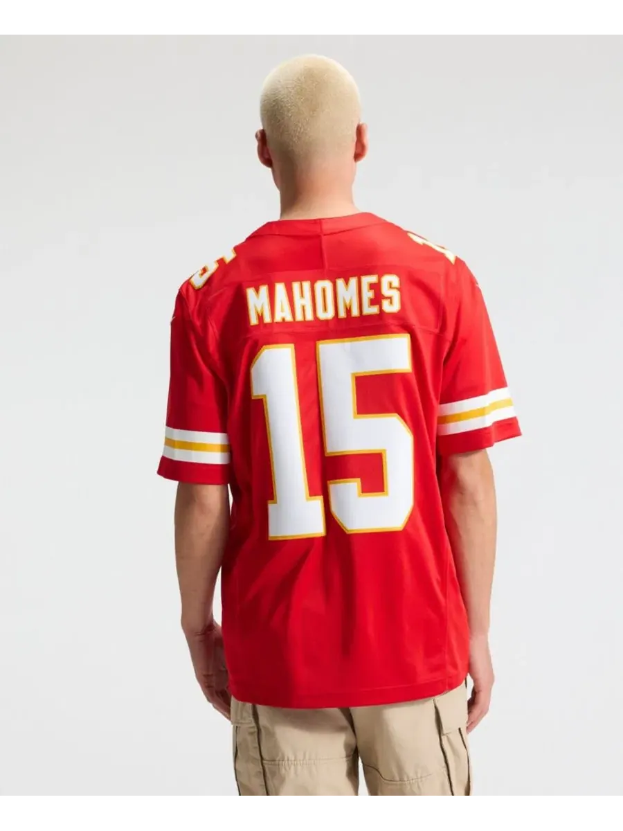 Мужская футболка Nike Kansas City Chiefs Vapor F.U.S.E. Stitched Limited Jersey — изображение 3 из 5, красный