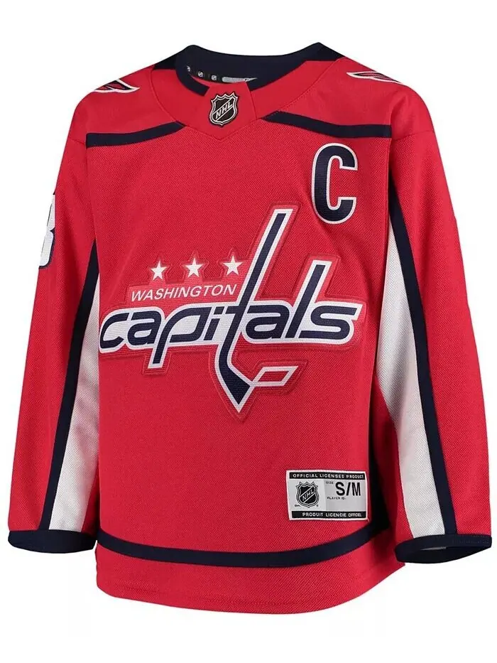 Биг Бойз Александр Овечкин Red Washington Capitals Home Джерси Премьер-игрока Outerstuff — изображение 2 из 3