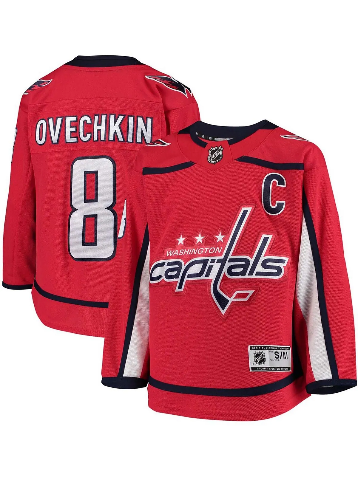 Биг Бойз Александр Овечкин Red Washington Capitals Home Джерси Премьер-игрока Outerstuff — изображение 1 из 3, красный