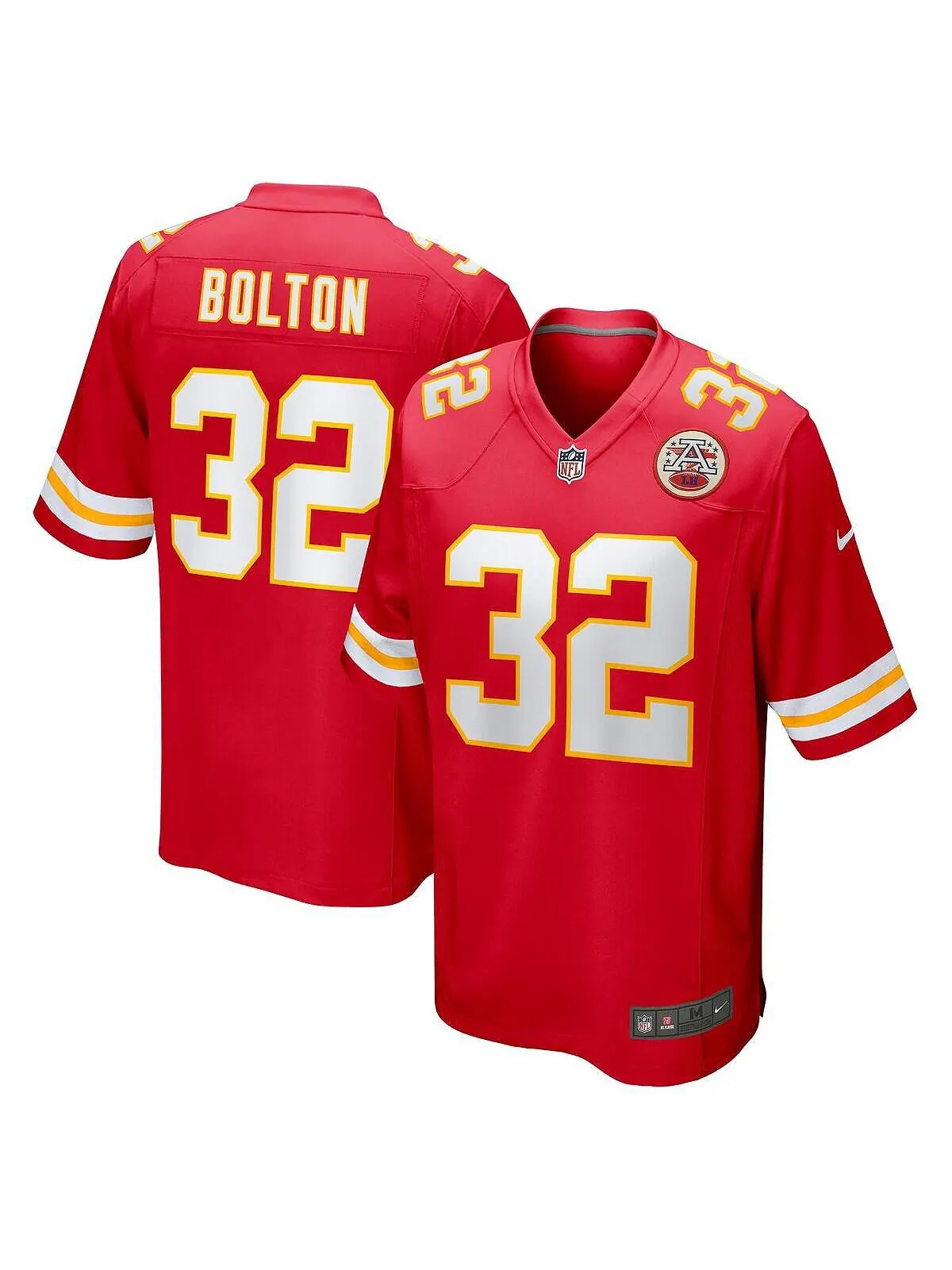 Мужская красная майка Ника Болтона Kansas City Chiefs Game Nike — изображение 1 из 3, красный