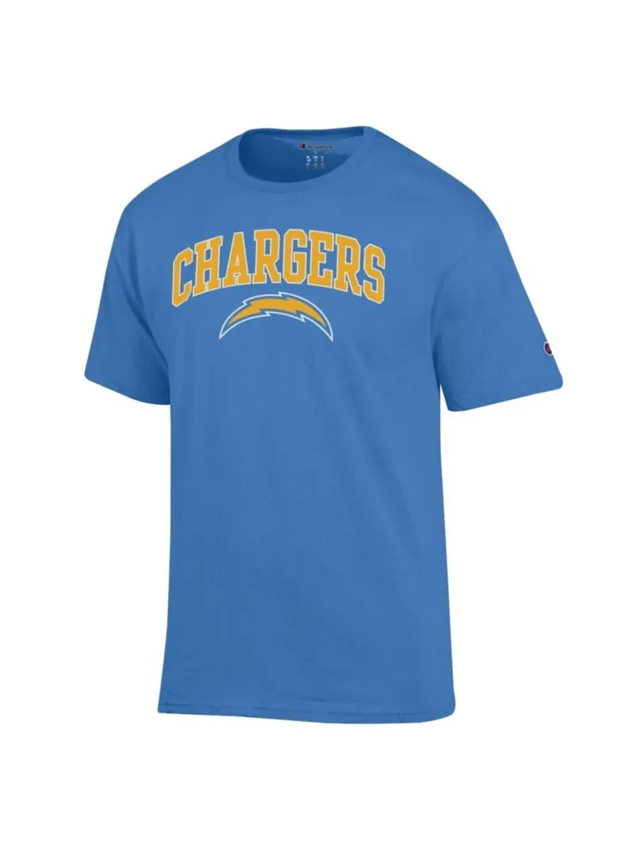 Футболка с длинным рукавом Arch Over Logo Champion, Los Angeles Chargers — изображение 2 из 3