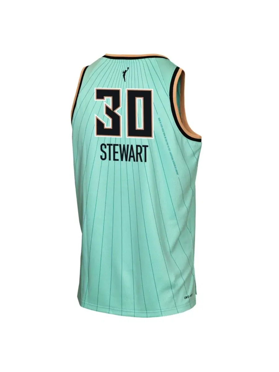Детская баскетбольная джерси с принтом, Breanna Stewart Victory Rebel Edition Nike — изображение 3 из 3, мята