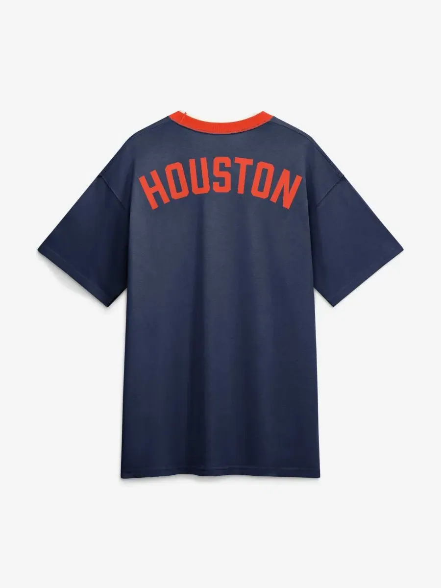 Футболка-кольцо Houston Astros Cooperstown Collection Nike — изображение 3 из 4, темно-синий