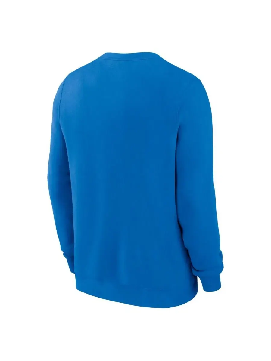Свитшот мужской Detroit Lions Primetime Club Fleece Pullover Nike — изображение 2 из 3, синий