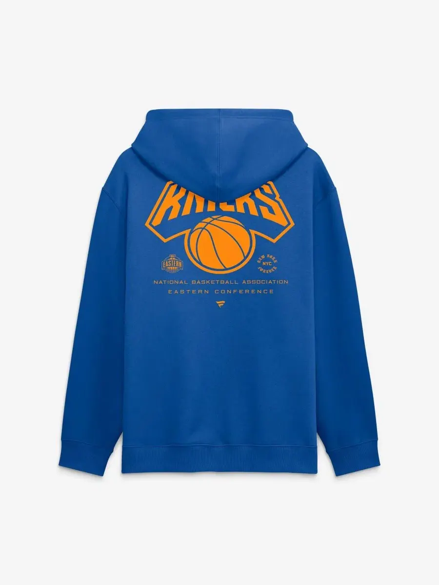 Худи с флисовой подкладкой, с принтом, New York Knicks NY Forever Legacy Fanatics — изображение 3 из 3, синий