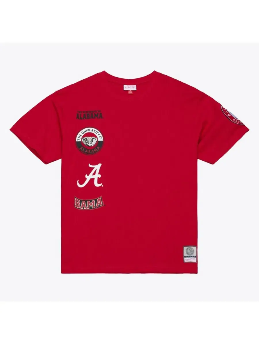 Футболка с принтом Double Clutch Premium Mitchell & Ness — изображение 1 из 4, красный