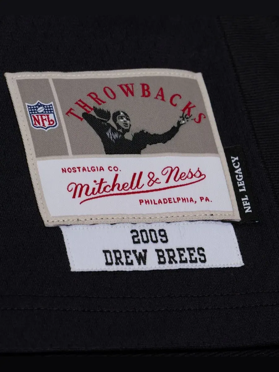 Футболка с длинным рукавом Mitchell & Ness — изображение 4 из 7, черный