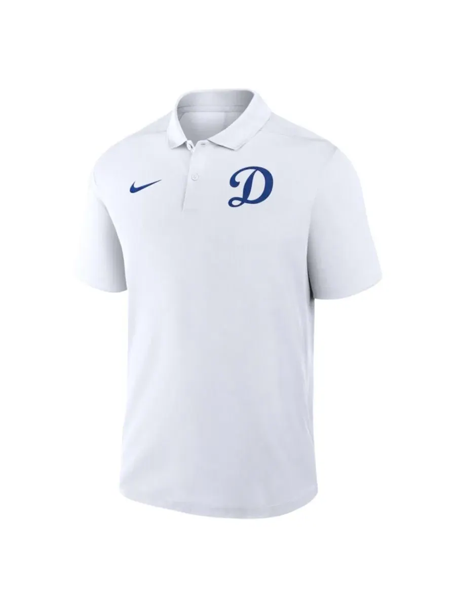 Поло Dri-FIT с вышитым логотипом команды Nike — изображение 2 из 3, белый