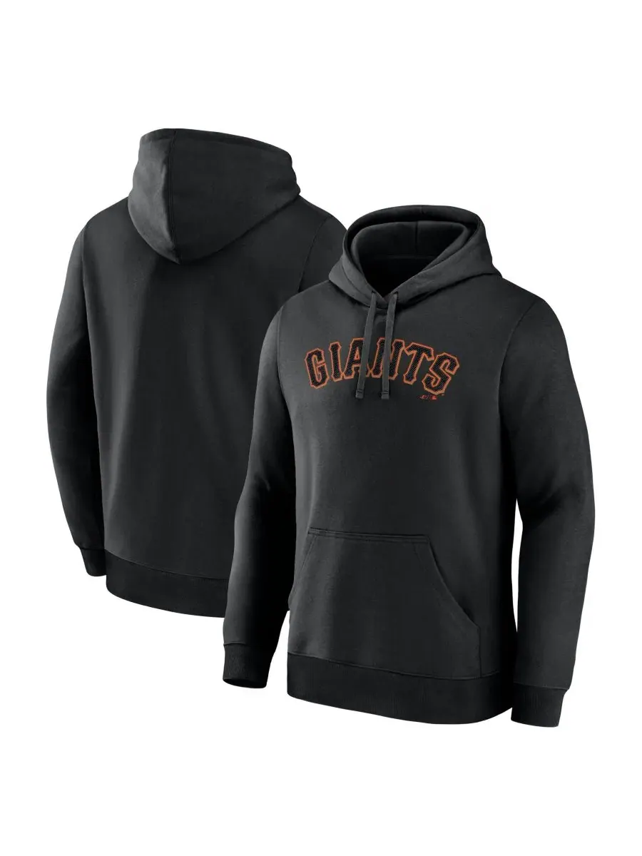 Худи с принтом Wordmark San Francisco Giants Logo Athletic — изображение 1 из 3, черный