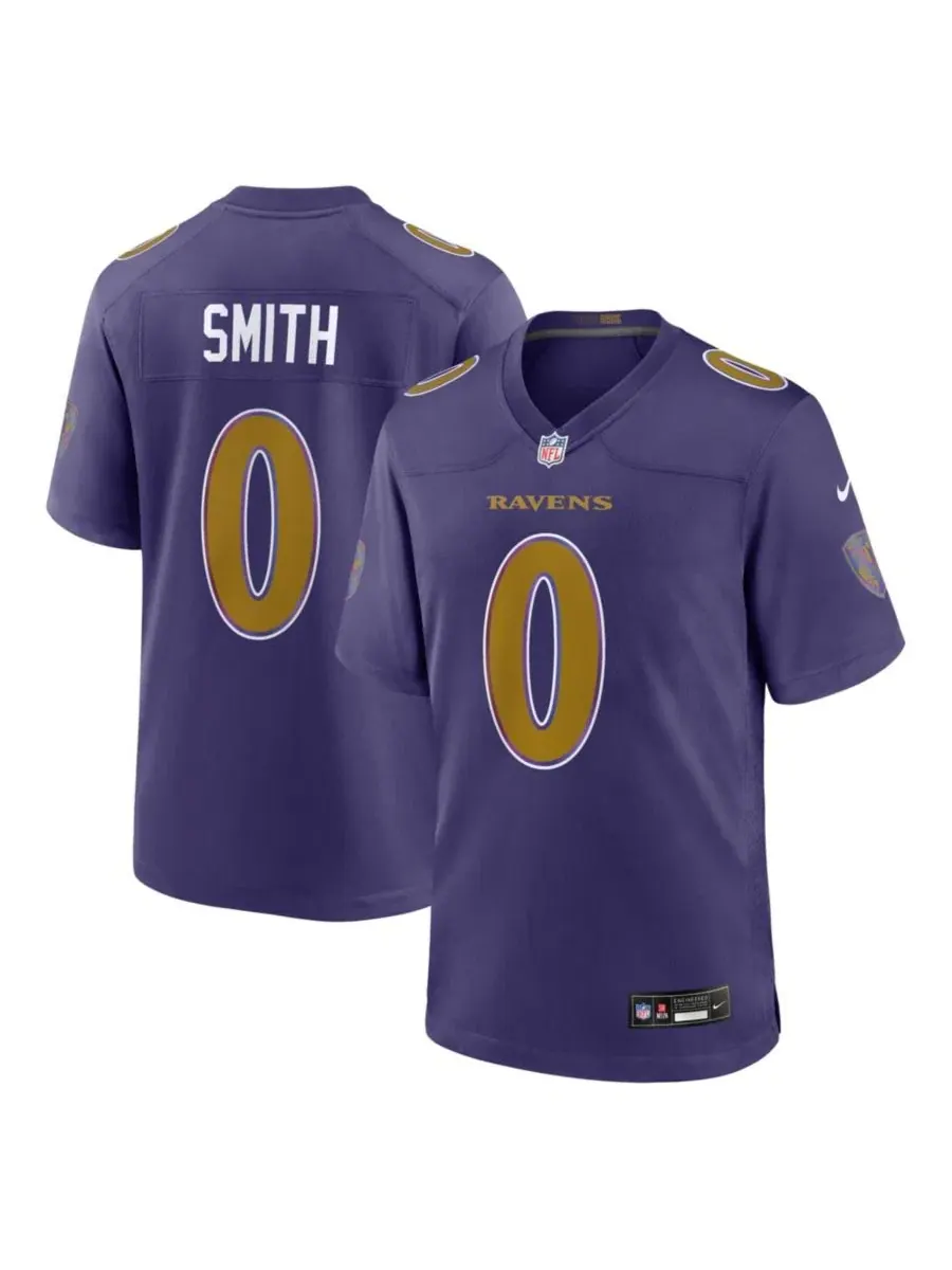 Игровая футболка Nike Roquan Smith — изображение 1 из 3, фиолетовый