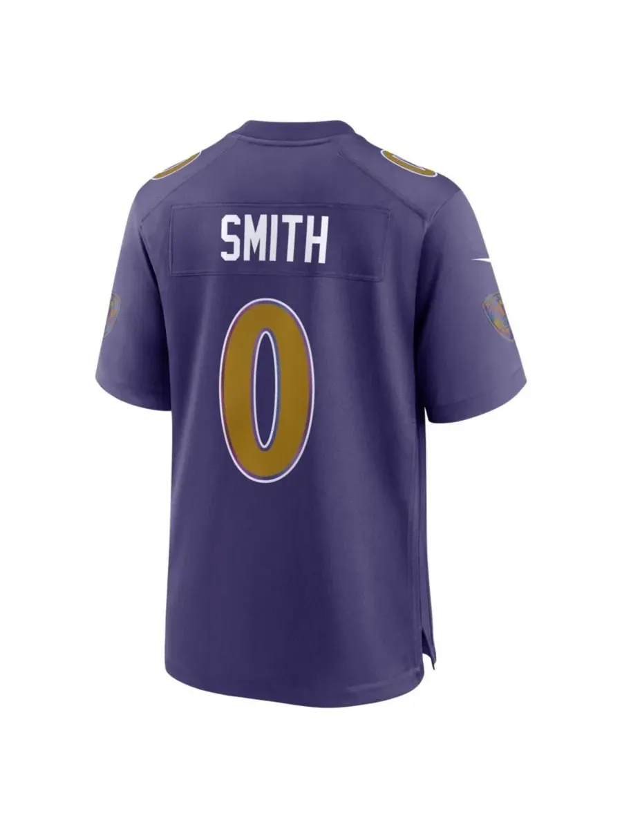 Игровая футболка Nike Roquan Smith — изображение 3 из 3, фиолетовый